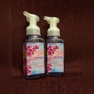 Cotton candy grape soaps by bath and body works